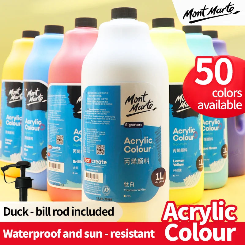 Mont Marte Discovery School Acrylic Paint For Students