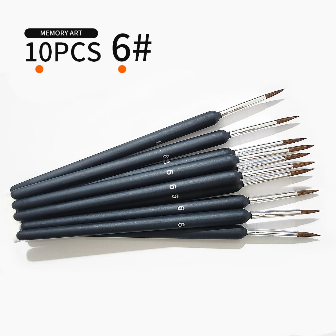 LAPOH Miniature Paint Brushes Set Nylon For Watercolor