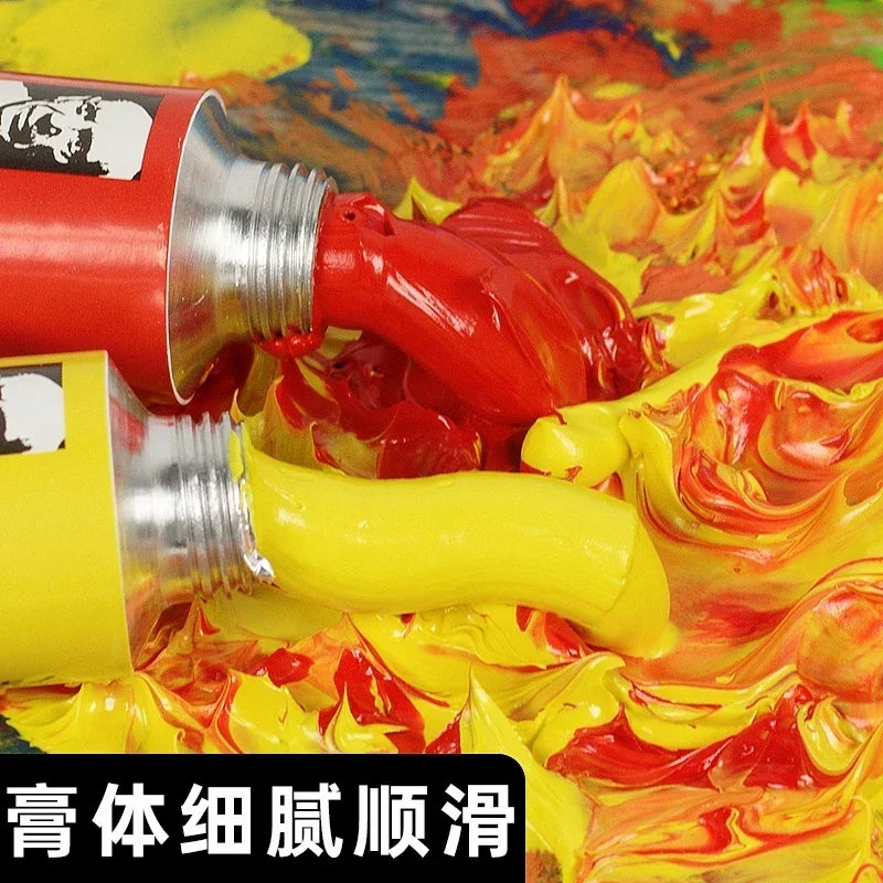 Phoenix Oil Paint High Saturation Faster Drying For Artists