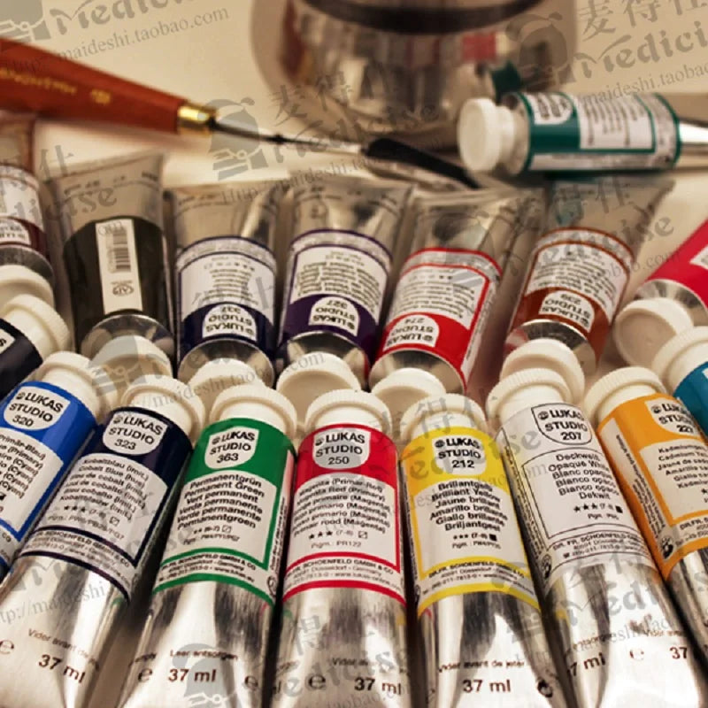 Lukas Professional Oil Painting Pigments Studio Quality