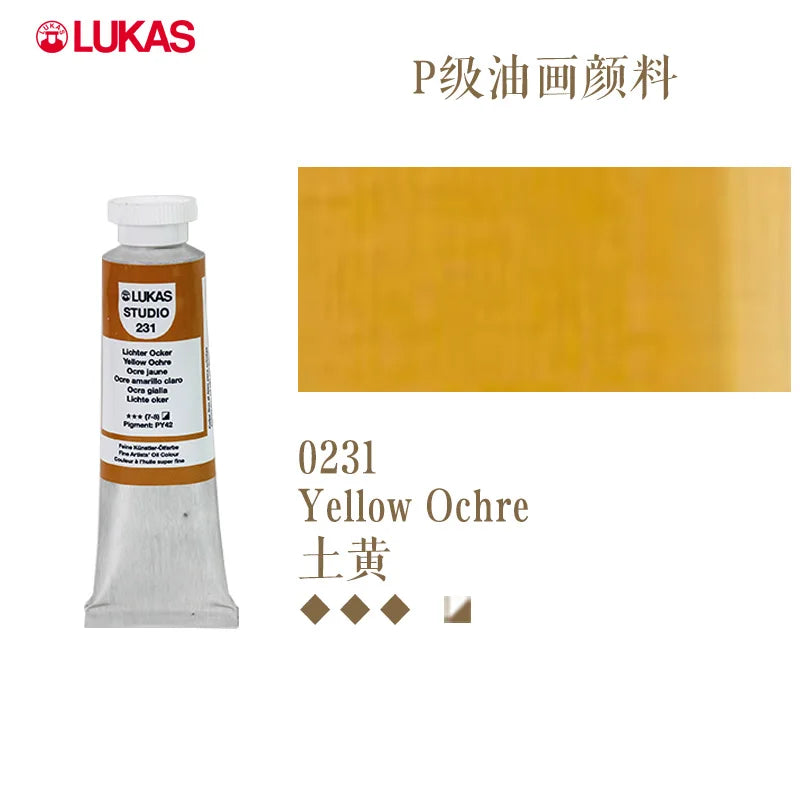 Lukas Professional Oil Painting Pigments Studio Quality