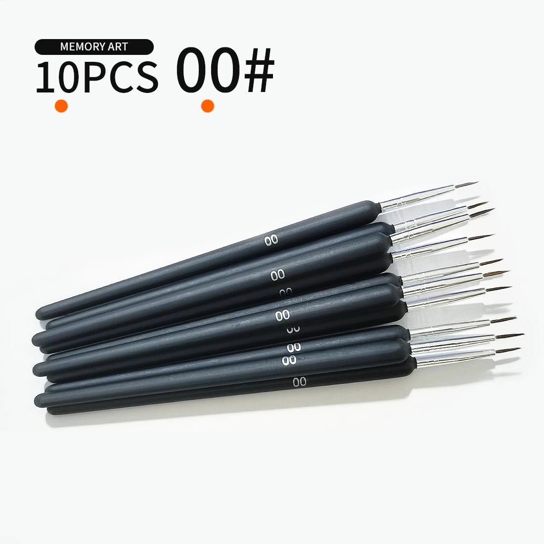 LAPOH Miniature Paint Brushes Set Nylon For Watercolor