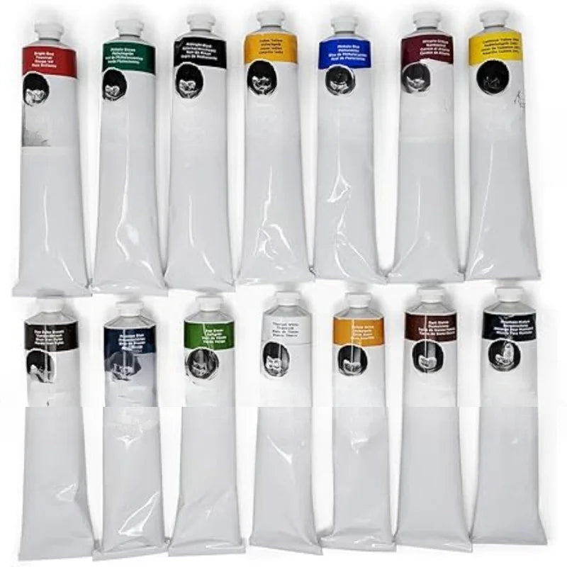 Hign-concerned Landscape Oil Paint Set 14 Tubes Full Kit