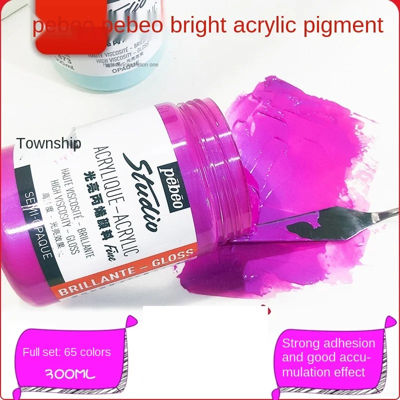 Premium Fluid Acrylic Paint For Canvas Glass Paper Textile