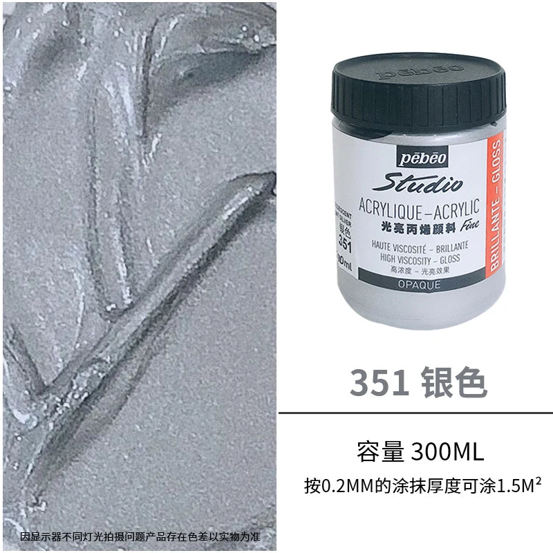 Premium Fluid Acrylic Paint For Canvas Glass Paper Textile