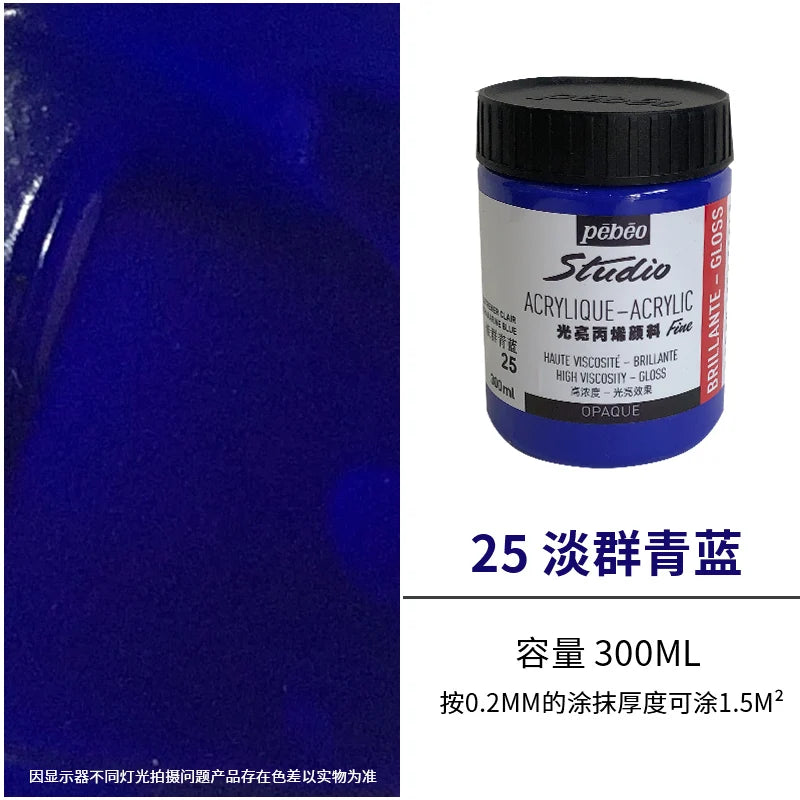 Premium Fluid Acrylic Paint For Canvas Glass Paper Textile