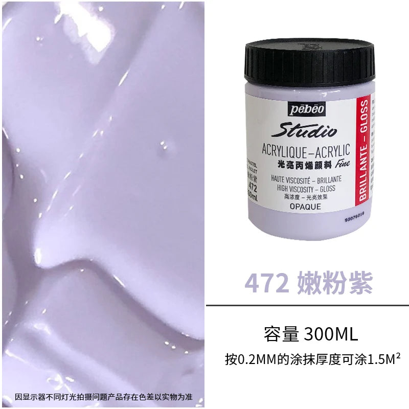 Premium Fluid Acrylic Paint For Canvas Glass Paper Textile