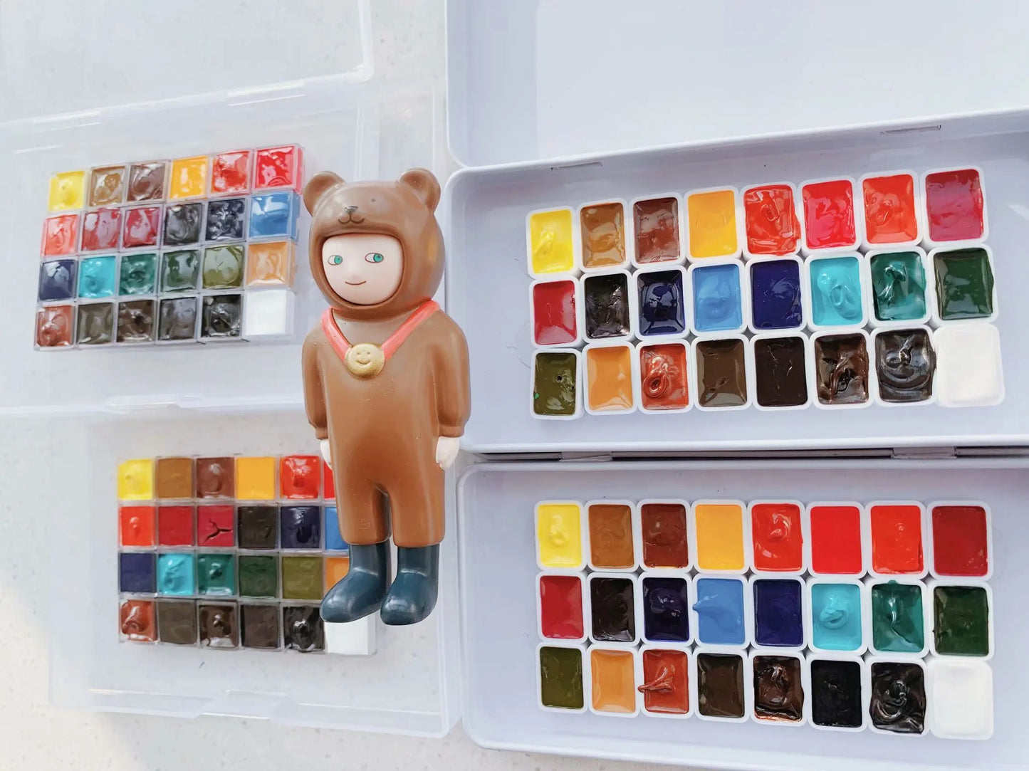 Hign-concerned QOR Watercolor Paints Set Aquarelle Palette
