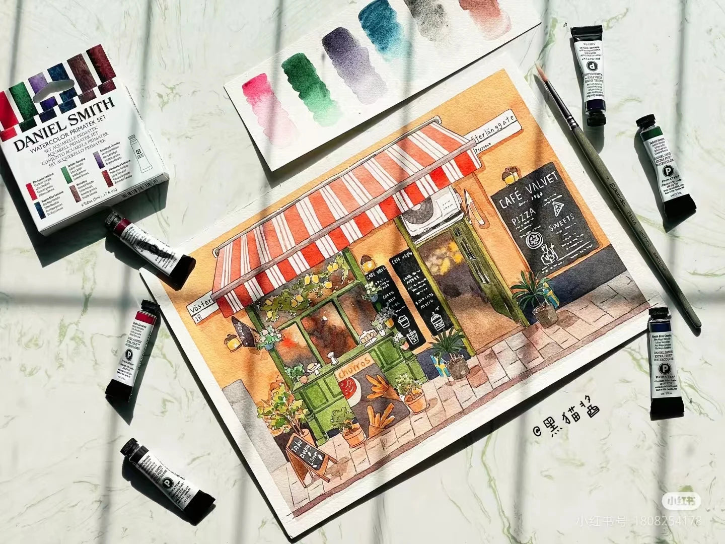 Alvaro Haines Watercolor Pigment Set Professional Supplies