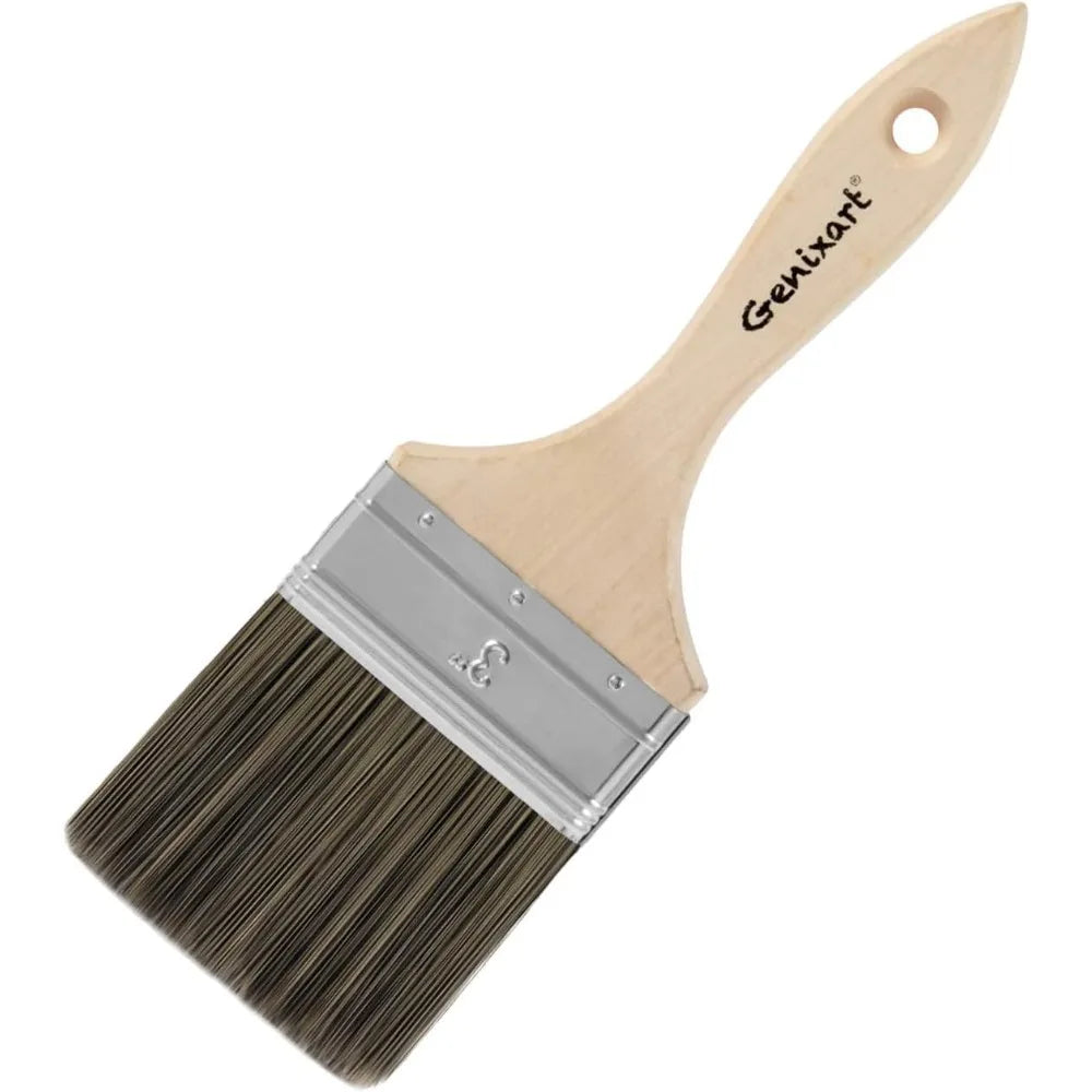 Double Thick Chip Paint Brush For Wood Stain And Masonry