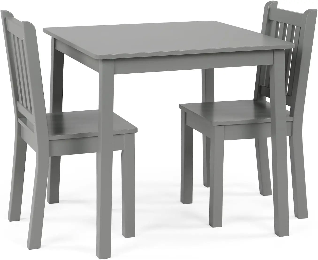 Kids Wooden Table And Chairs Set For Arts And Snacks