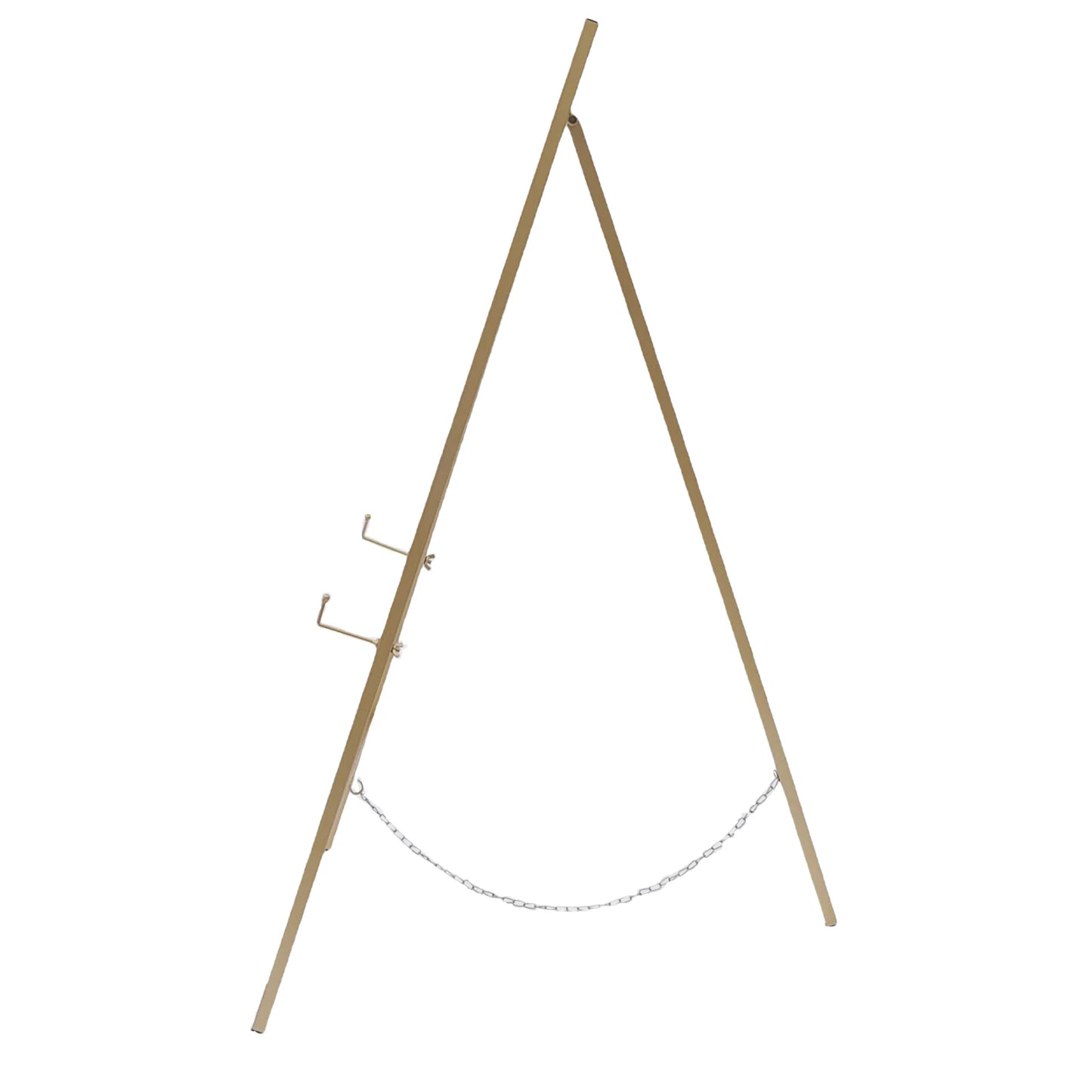 Portable Steel Pipe Floor Easel Stand For Weddings Display