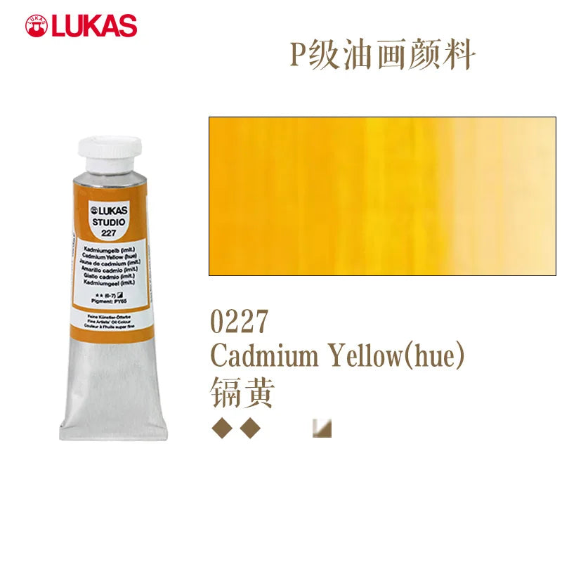 Lukas Professional Oil Painting Pigments Studio Quality