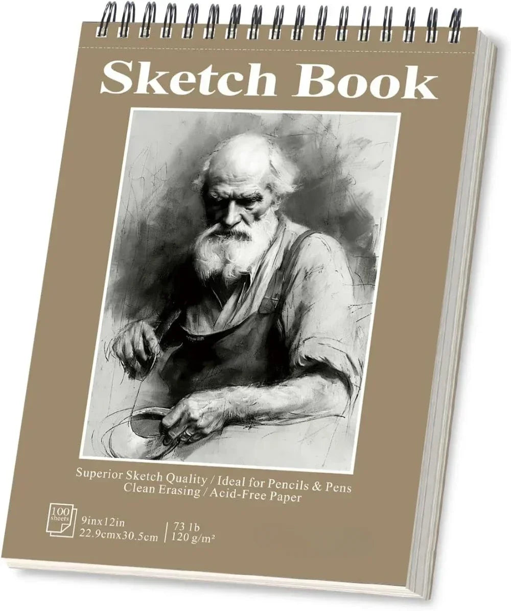 Hign-concerned Sketchbook Acid Free SpiralBound Drawing Pad