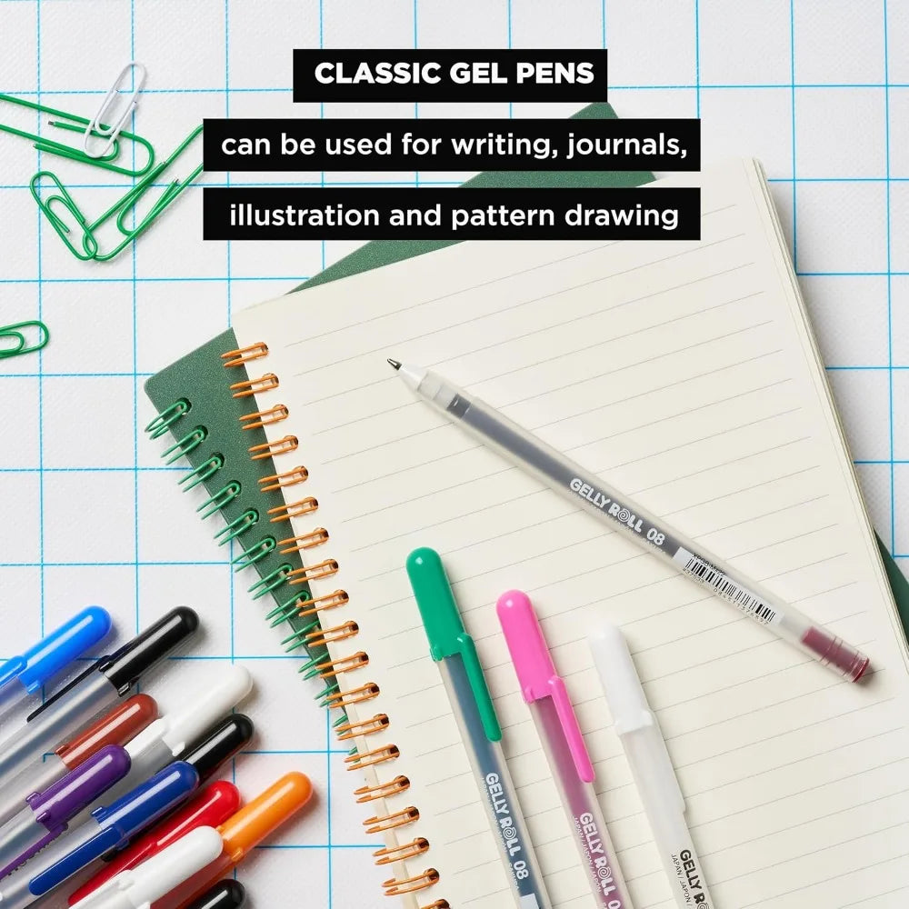 Gelly Roll Gel Pen Gift Set For Journaling Creative Art