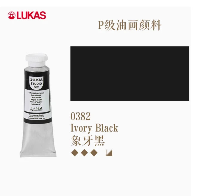 Lukas Professional Oil Painting Pigments Studio Quality