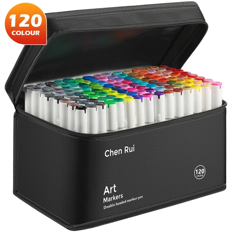 Professional Dual Tip Alcohol Art Markers For Artists