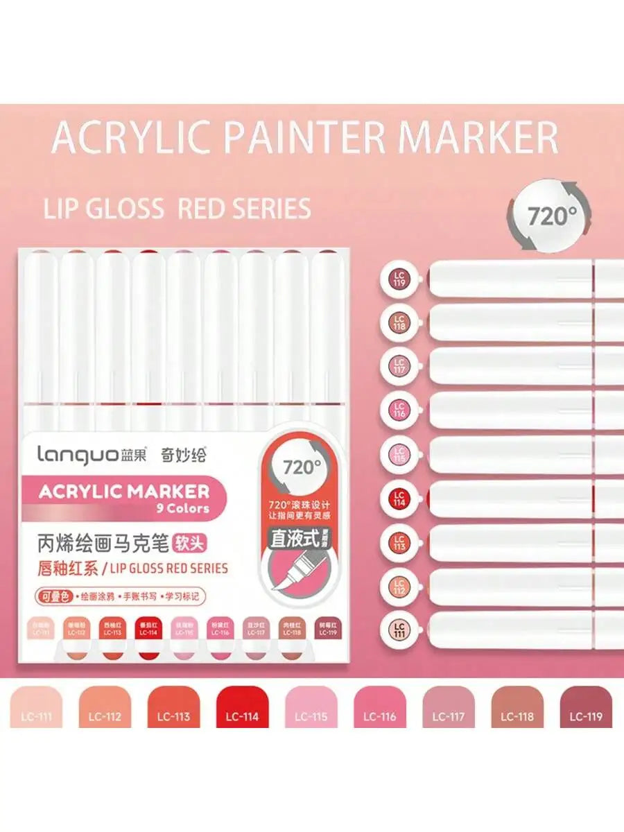 Acrylic Paint Marker Pens Set For DIY Art And Graffiti