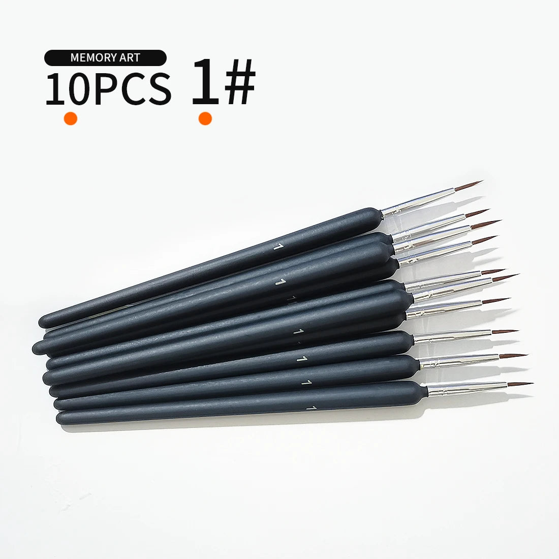 LAPOH Miniature Paint Brushes Set Nylon For Watercolor