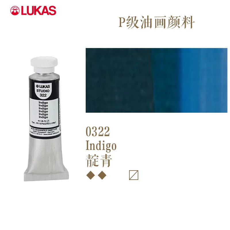 Lukas Professional Oil Painting Pigments Studio Quality