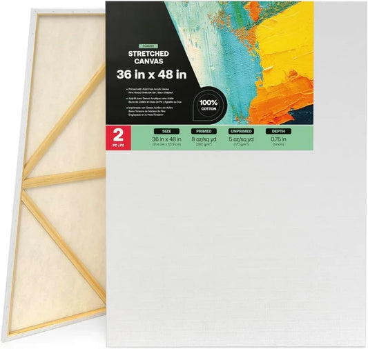 Hign-concerned Stretched Canvas Blank For Painting Art