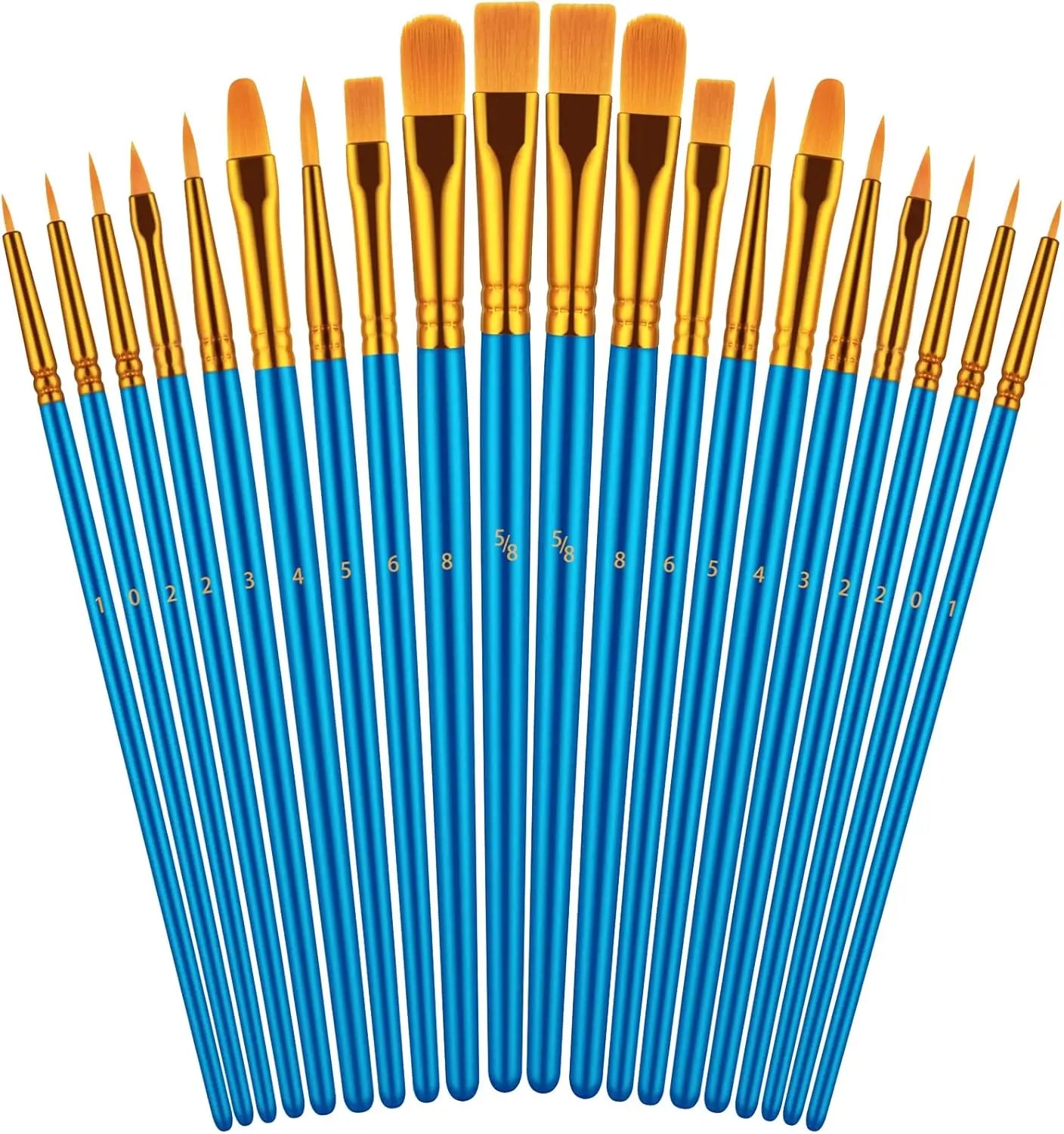 Professional Artist Paint Brush Set Oil Watercolor Acrylic