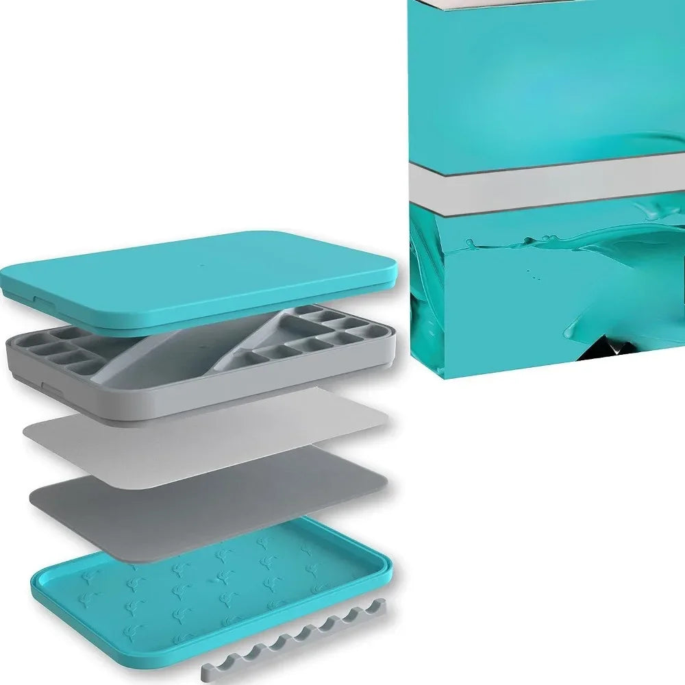 Wet Palette Kit For Miniature Painting With Lid And Sponge