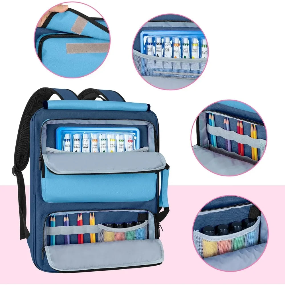 Artist Portfolio Travel Tote For Organized Art Supplies
