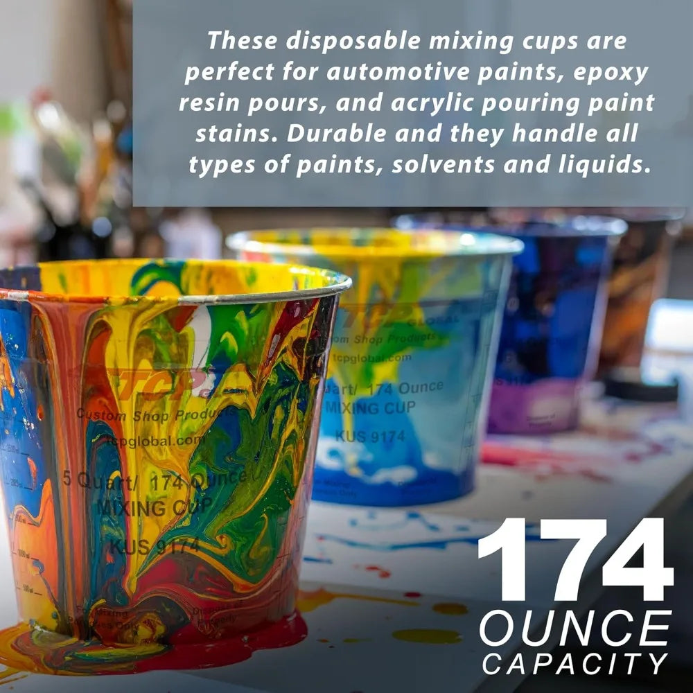 Hign-concerned Paint Mixing Cups For Automotive Epoxy