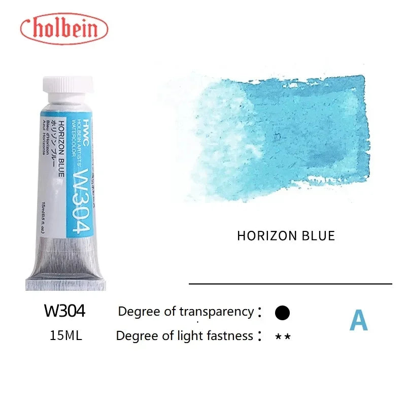 Holbein Transparent Watercolor Paint Artists Tubes Japan