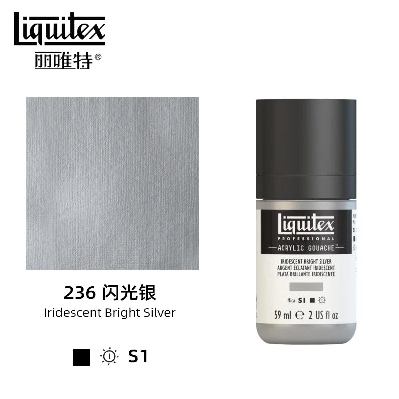 High Pigment Acrylic Gouache Paint Single Bottle Artist