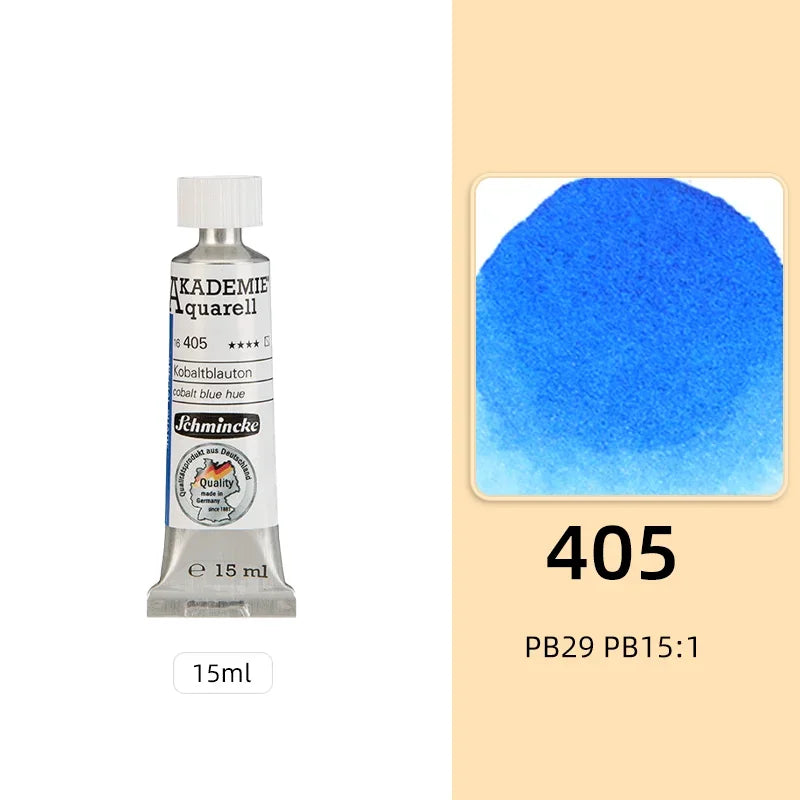Schmincke KADEMIE Academy Grade Watercolor Paint 15ml Tubes