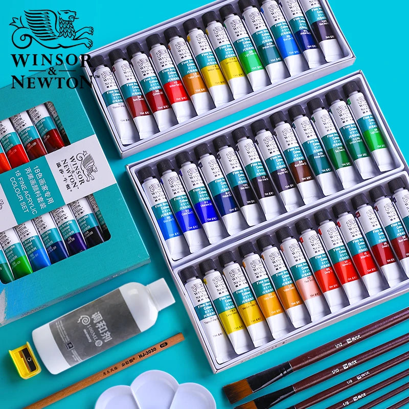 Winsor Newton Professional Acrylic Paint Set For Artists