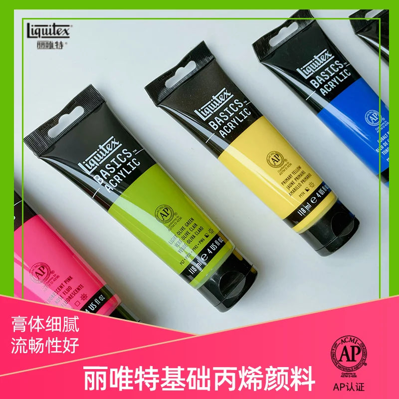 Liquitex Artist Matte Acrylic Paints Quick Dry Waterproof