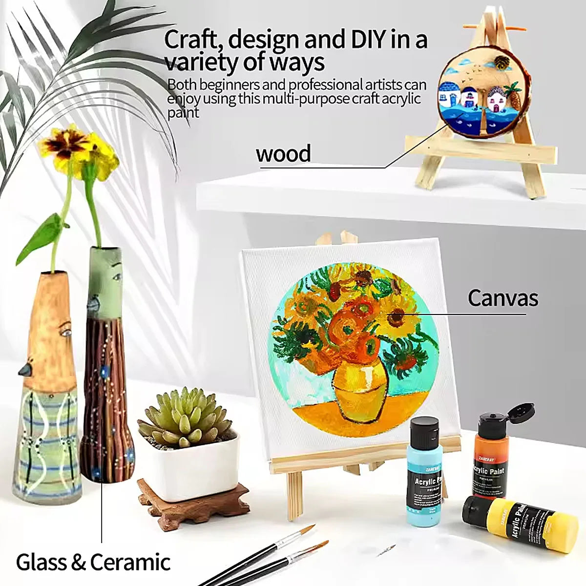Acrylic Paint Set For Students Creative DIY Graffiti Art