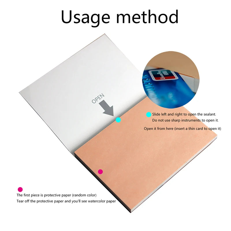 Baohong Academy Premium Cotton Watercolor Paper Pad AcidFree