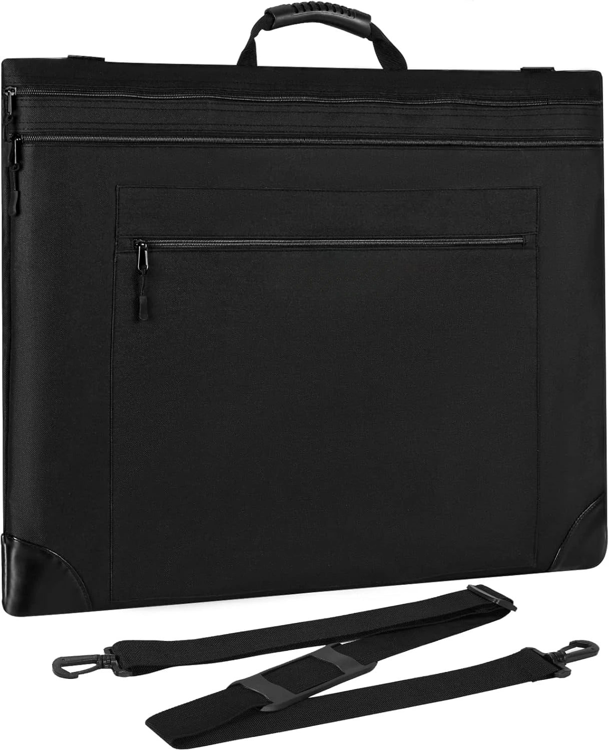 Hign-concerned Art Portfolio Bag with Detachable Strap