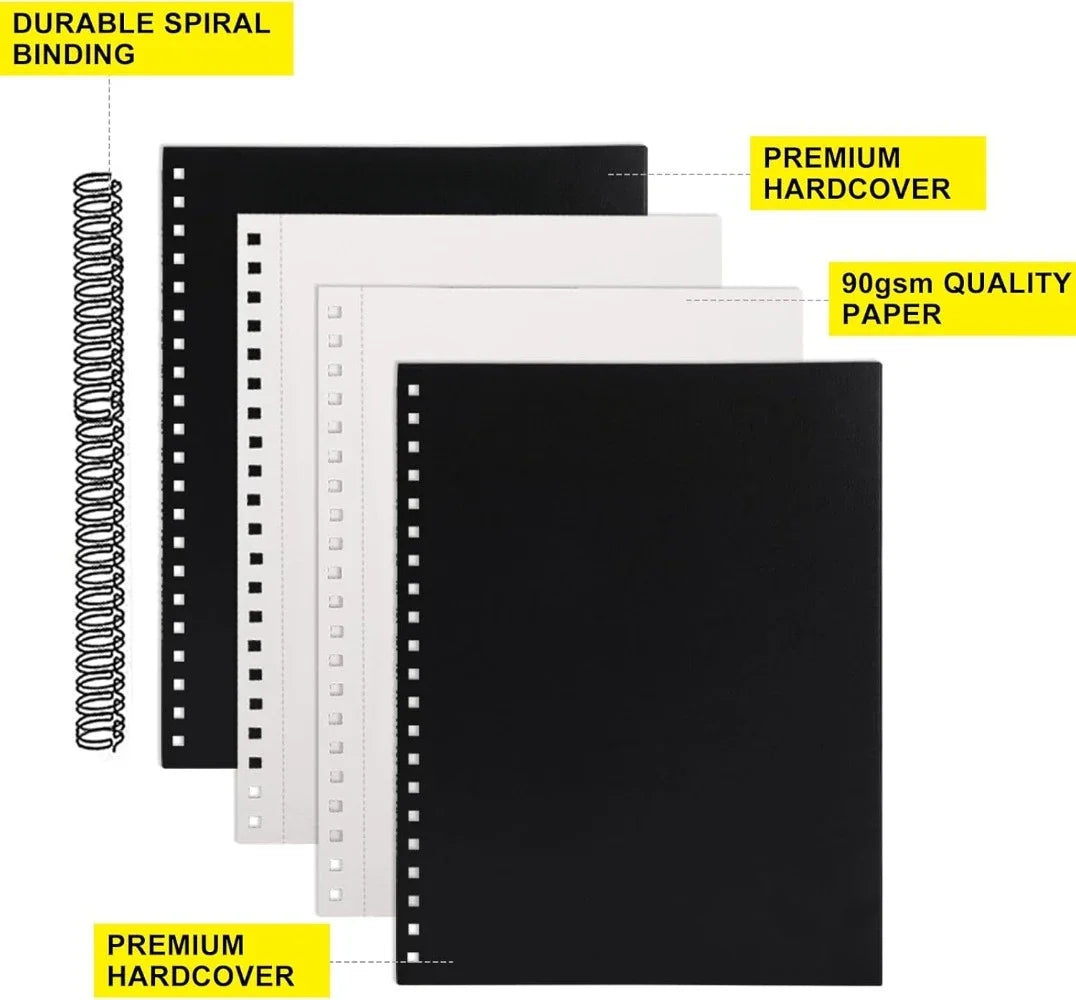 Hign-concerned Spiral Sketchbook 80 Sheets Acid Free Paper