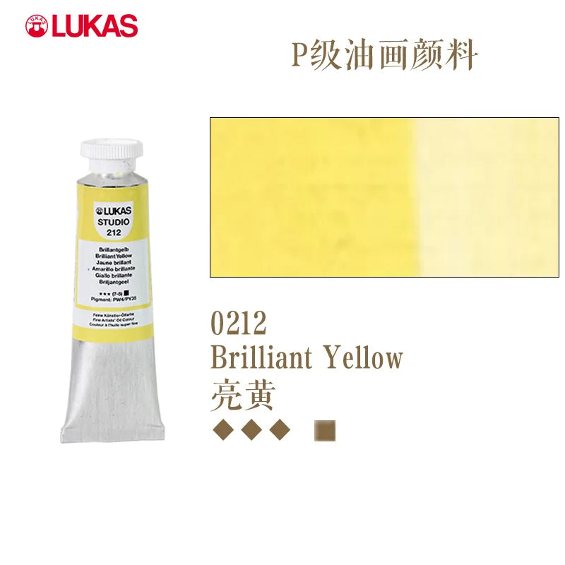 Lukas Professional Oil Painting Pigments Studio Quality