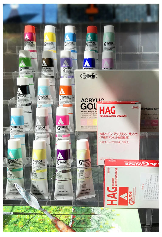 Holbein Opaque Acrylic Gouache Paint For Artist Dolls