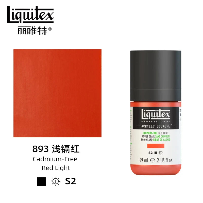 High Pigment Acrylic Gouache Paint Single Bottle Artist
