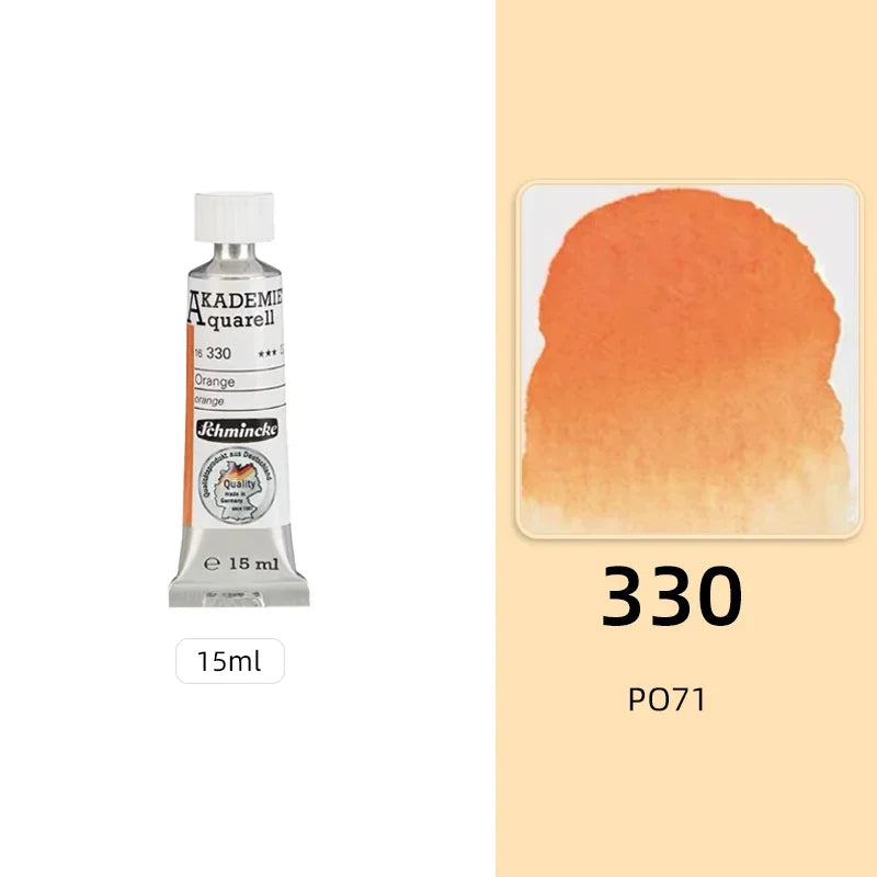 Schmincke KADEMIE Academy Grade Watercolor Paint 15ml Tubes