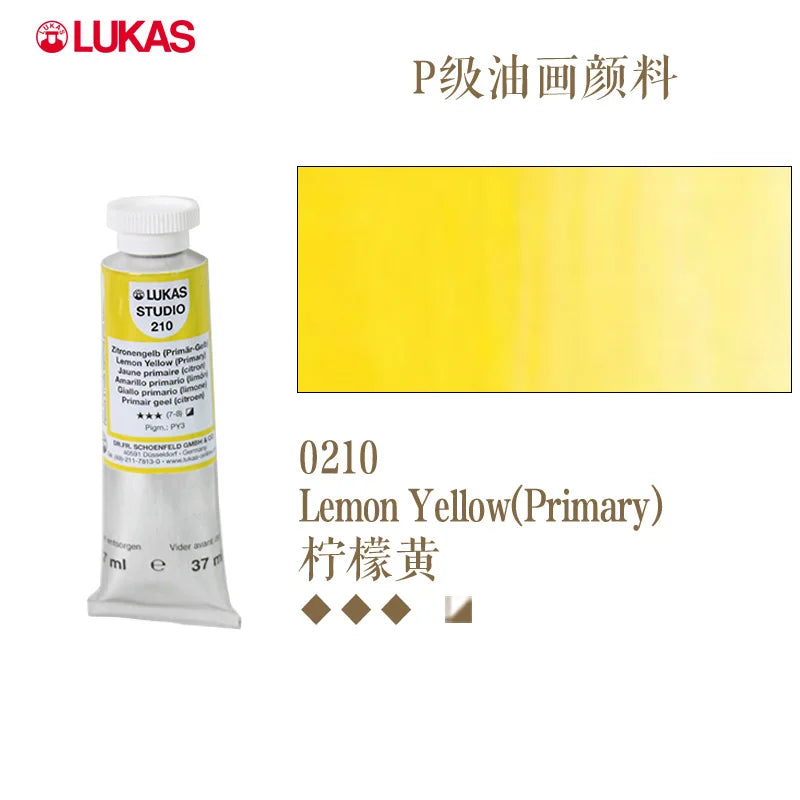 Lukas Professional Oil Painting Pigments Studio Quality