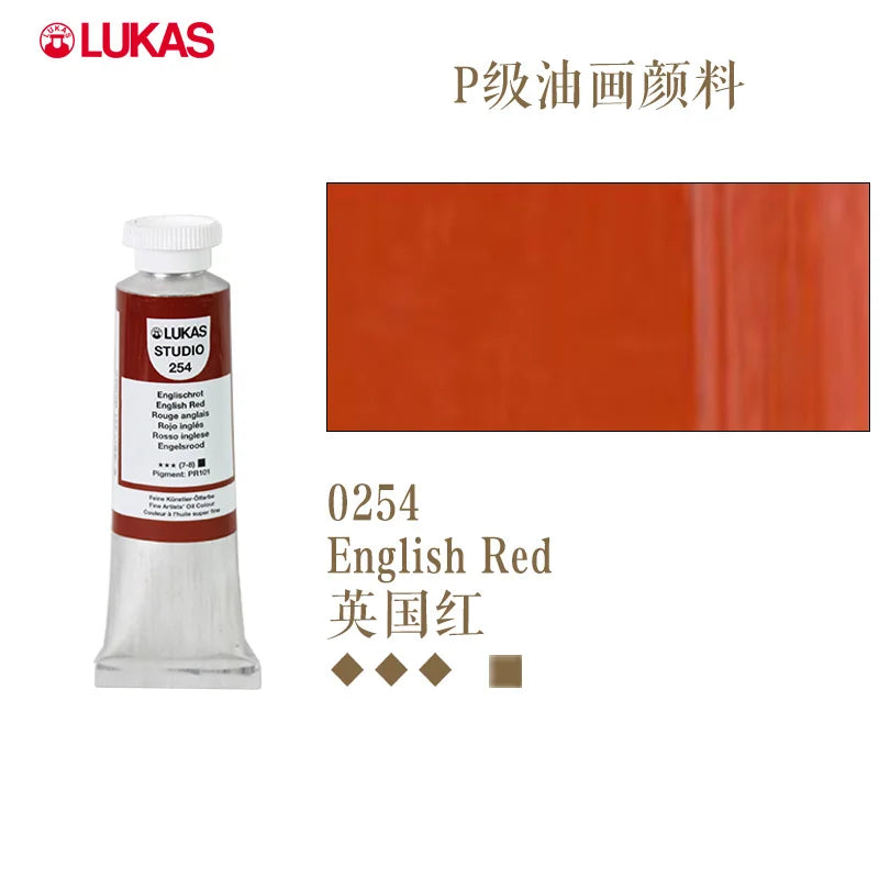 Lukas Professional Oil Painting Pigments Studio Quality