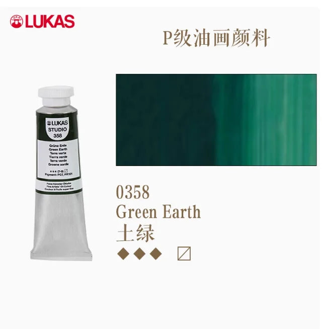 Lukas Professional Oil Painting Pigments Studio Quality