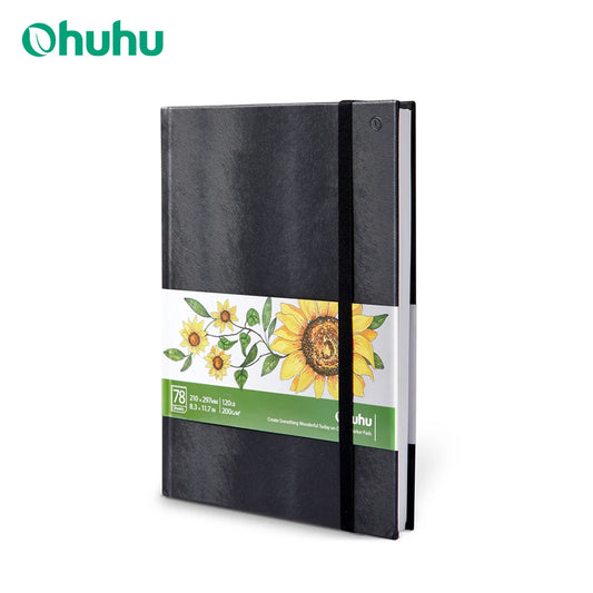 Ohuhu Marker Pads Sketchbook Hardcover Watercolor Notebook
