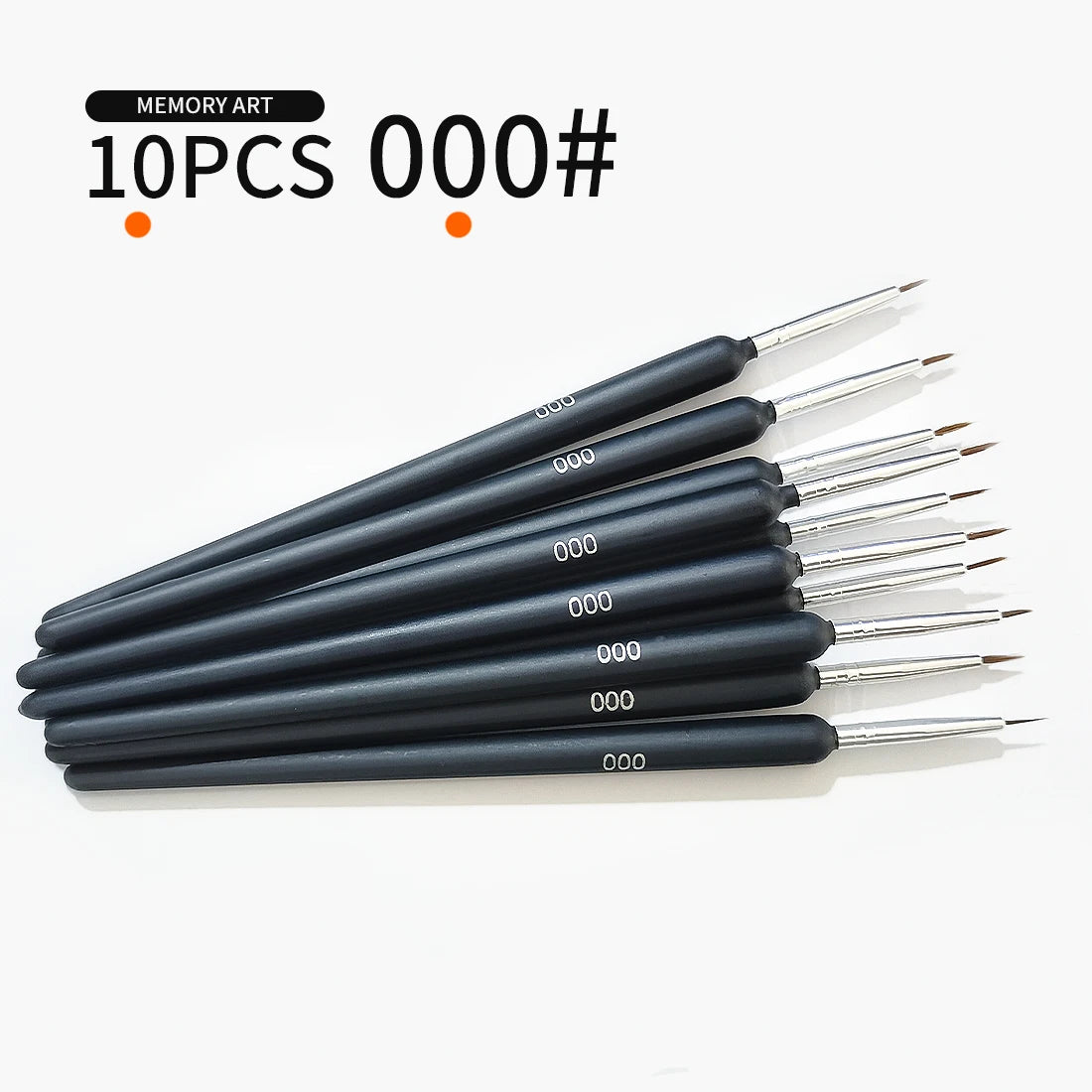 LAPOH Miniature Paint Brushes Set Nylon For Watercolor