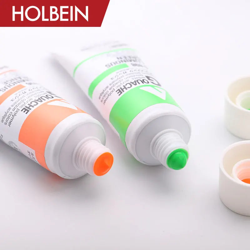 Holbein Opaque Acrylic Gouache Paint For Artist Dolls