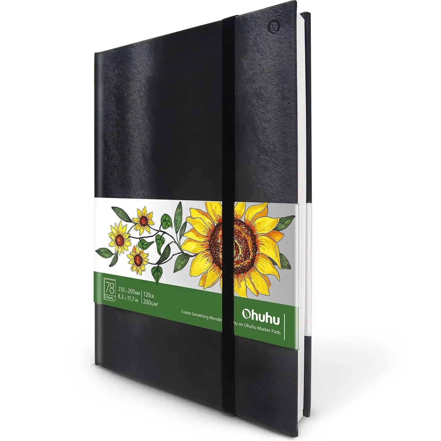 Ohuhu Marker Pads Sketchbook Hardcover Watercolor Notebook