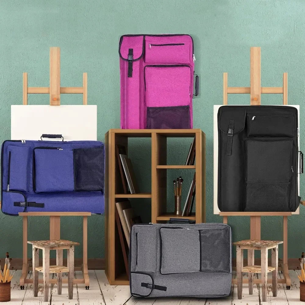 Hign-Concerned Art Portfolio Case Backpack Tote for Artists